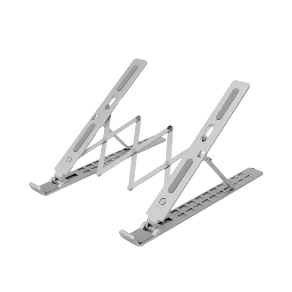 Giá đỡ laptop Z5 nhôm, gọn nhẹ cho 11–16 inch, đệm silicon chống trượt