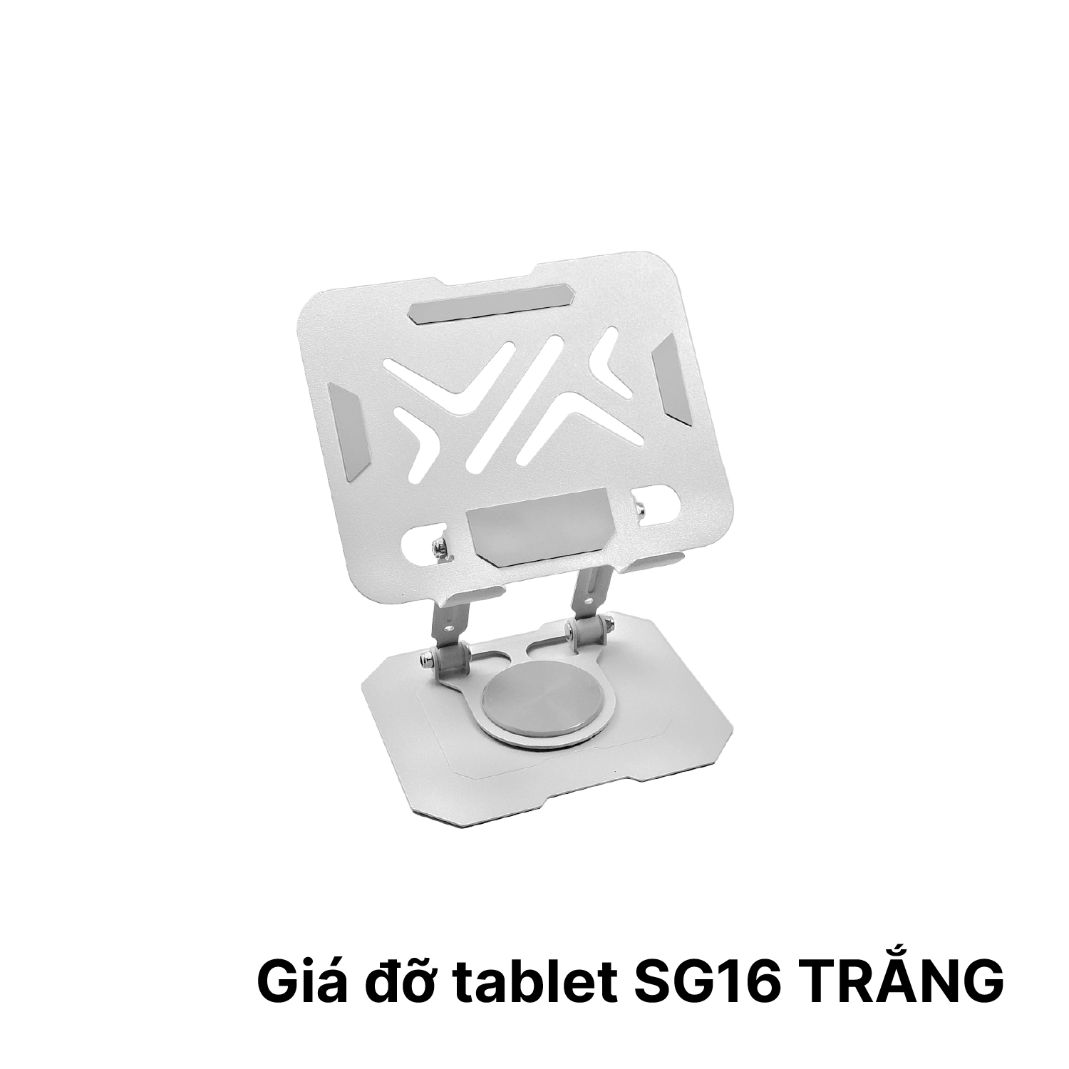 Giá đỡ xoay tablet SG16 bạc cho tablet dưới 11 inch